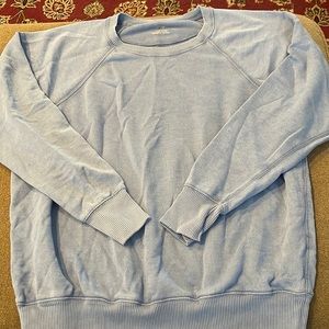 Aerie Blue Crewneck Pullover Sweatshirt Size Small (BB)